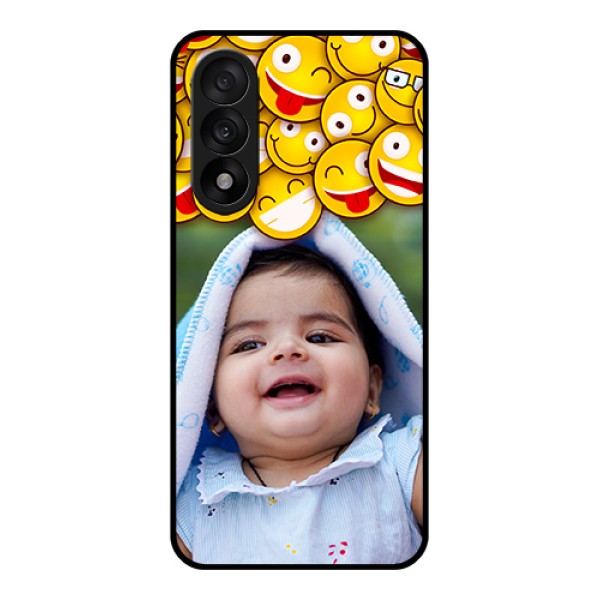 OnePlus Nord 5 5G Custom Glass Phone Case - With Smiley Emoji Design OnePlus Nord 5 5G Custom Glass Phone Case - With Smiley Emoji Design