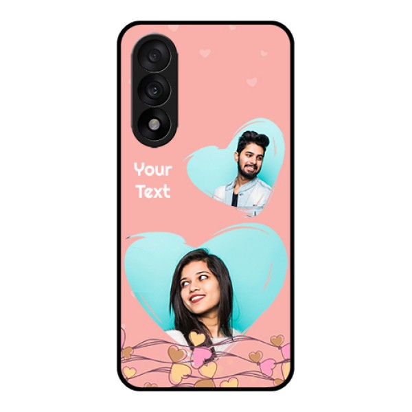 OnePlus Nord 5 5G Custom Glass Phone Case - Love Doodle Design