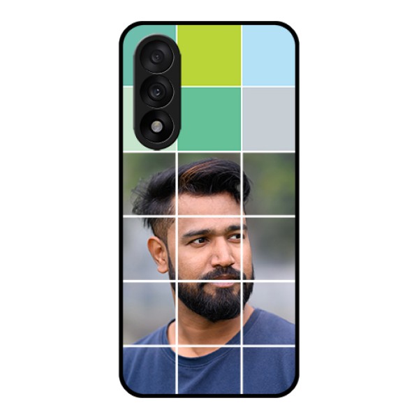 OnePlus Nord 5 5G Custom Glass Phone Case - With White Box Pattern OnePlus Nord 5 5G Custom Glass Phone Case - With White Box Pattern