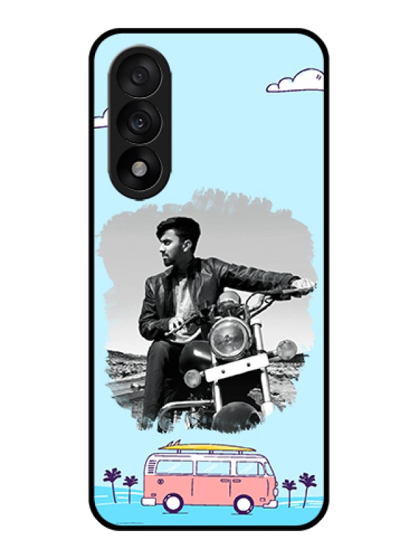 Custom OnePlus Nord 5 5G Custom Glass Phone Case - Travel & Adventure Design