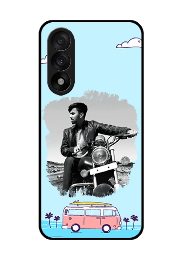 OnePlus Nord 5 5G Custom Glass Phone Case - Travel & Adventure Design