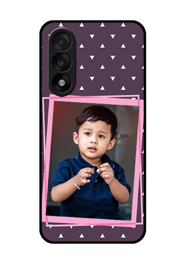 OnePlus Nord 5 5G Custom Glass Phone Case - Triangle Pattern Dotted Design