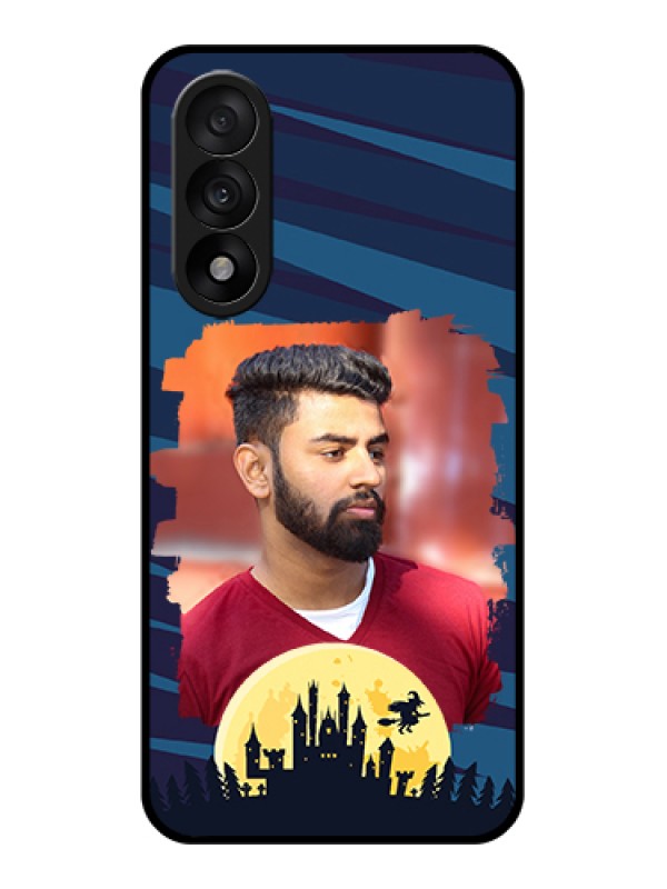 Custom OnePlus Nord 5 5G Custom Glass Phone Case - Halloween Witch Design