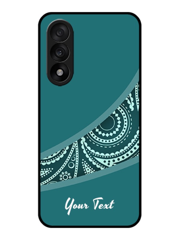 Custom OnePlus Nord 5 5G Custom Glass Phone Case - Semi Visible Floral Design