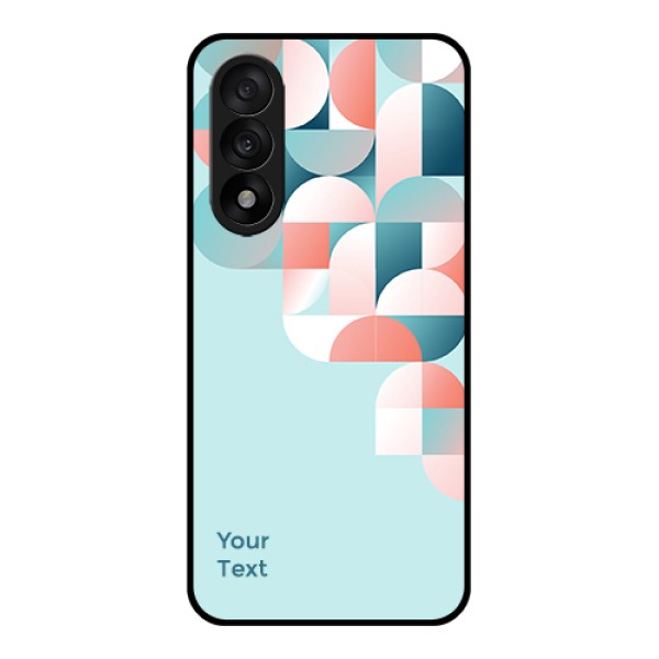 OnePlus Nord 5 5G Custom Glass Phone Case - Stylish Semi - Circle Pattern Design OnePlus Nord 5 5G Custom Glass Phone Case - Stylish Semi - Circle Pattern Design