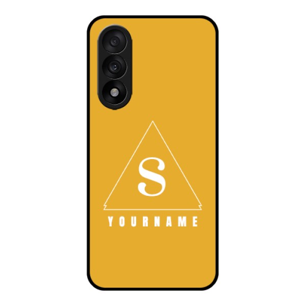 OnePlus Nord 5 5G Custom Glass Phone Case - Simple Triangle Design OnePlus Nord 5 5G Custom Glass Phone Case - Simple Triangle Design