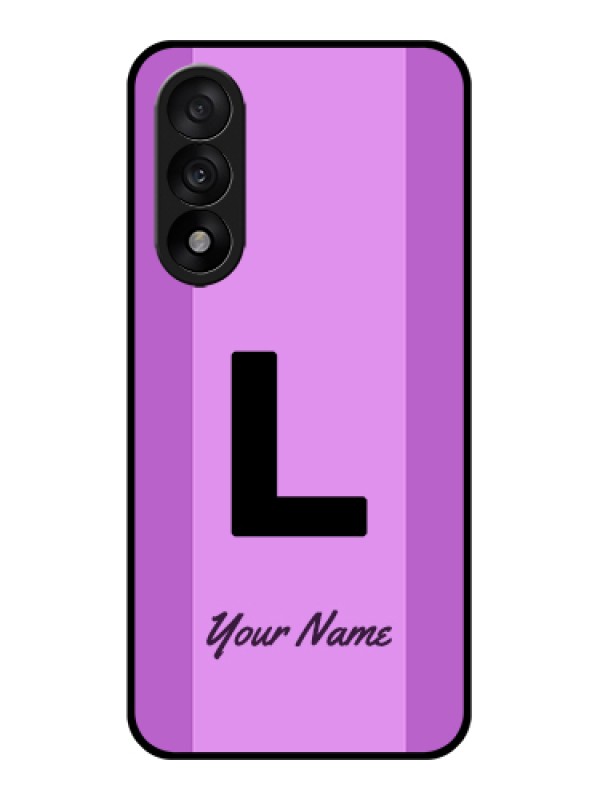 Custom OnePlus Nord 5 5G Custom Glass Phone Case - Tricolor Custom Text Design