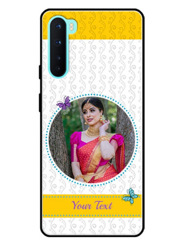 Custom Oneplus Nord 5G Custom Glass Mobile Case  - Girls Premium Case Design