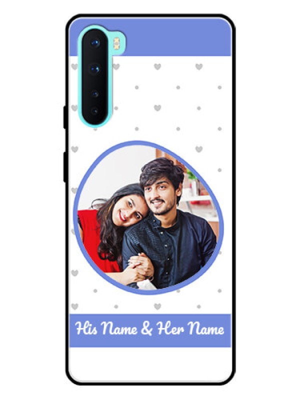 Custom Oneplus Nord 5G Photo Printing on Glass Case  - Premium Case Design