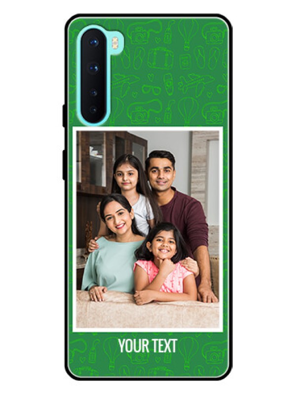 Custom Oneplus Nord 5G Personalized Glass Phone Case  - Picture Upload Design