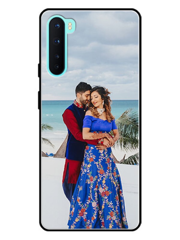 Custom Oneplus Nord 5G Photo Printing on Glass Case  - Upload Full Picture Design