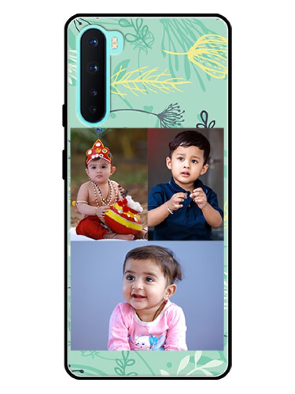 Custom Oneplus Nord 5G Photo Printing on Glass Case  - Forever Family Design 