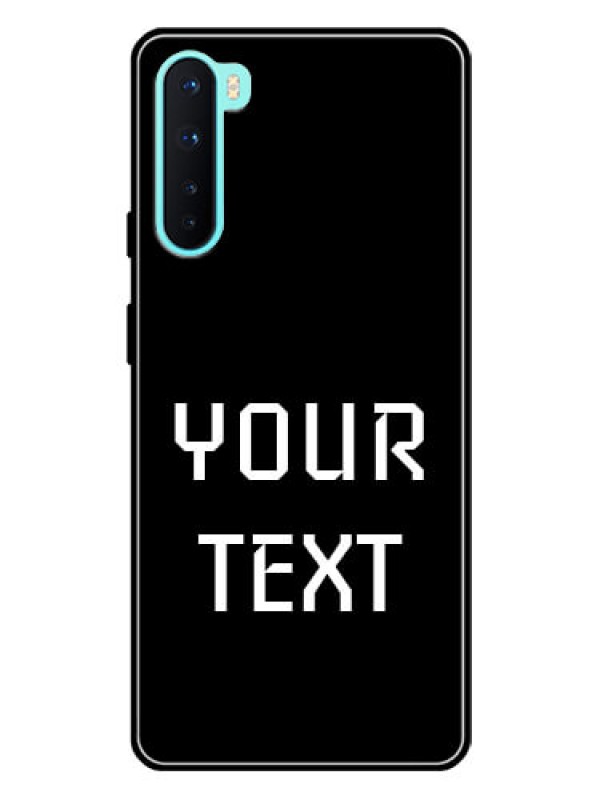 Custom Oneplus Nord 5G Your Name on Glass Phone Case