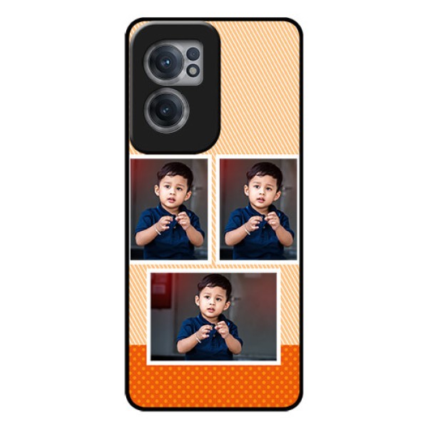 OnePlus Nord CE 2 5G Photo Printing on Glass Case - Bulk Photos Upload Design