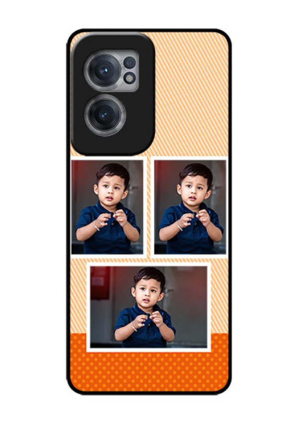 OnePlus Nord CE 2 5G Photo Printing on Glass Case - Bulk Photos Upload Design