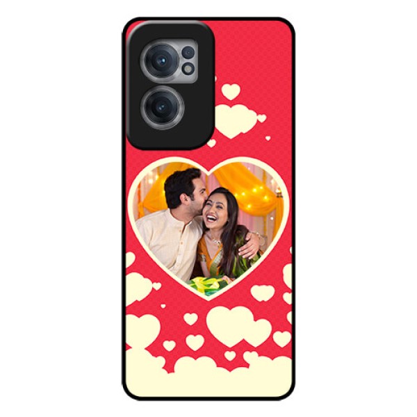 OnePlus Nord CE 2 5G Custom Glass Mobile Case - Love Symbols Phone Cover Design OnePlus Nord CE 2 5G Custom Glass Mobile Case - Love Symbols Phone Cover Design