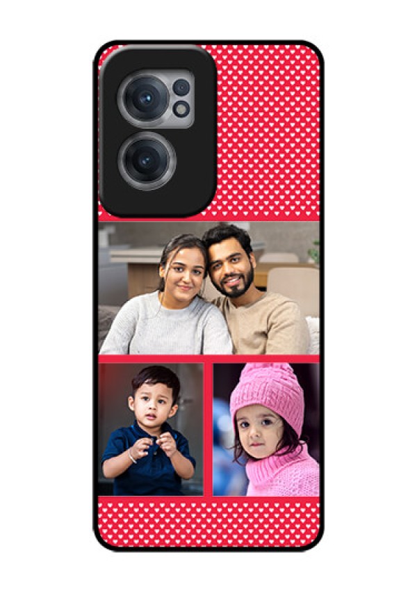 OnePlus Nord CE 2 5G Personalized Glass Phone Case - Bulk Pic Upload Design