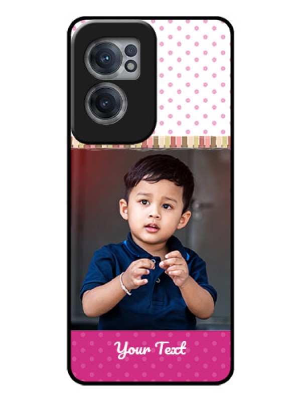 Custom OnePlus Nord CE 2 5G Photo Printing on Glass Case - Cute Girls Cover Design