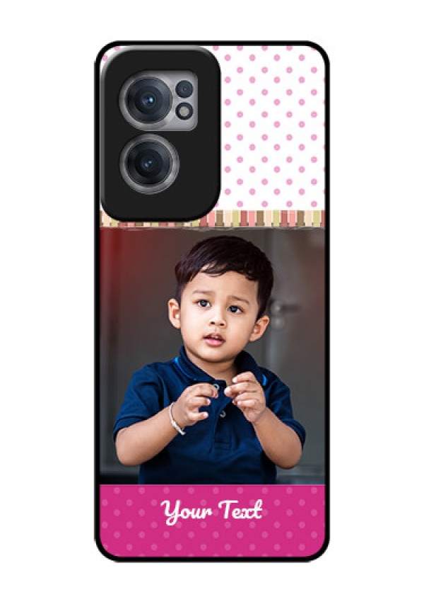 OnePlus Nord CE 2 5G Photo Printing on Glass Case - Cute Girls Cover Design