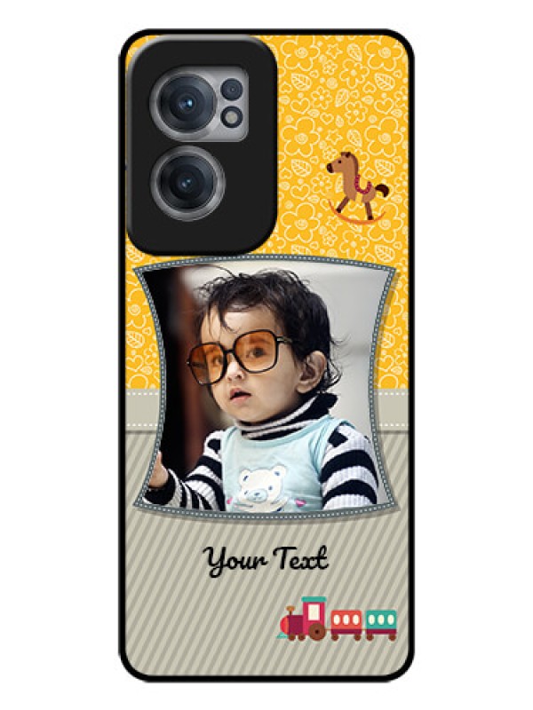 Custom OnePlus Nord CE 2 5G Personalized Glass Phone Case - Baby Picture Upload Design
