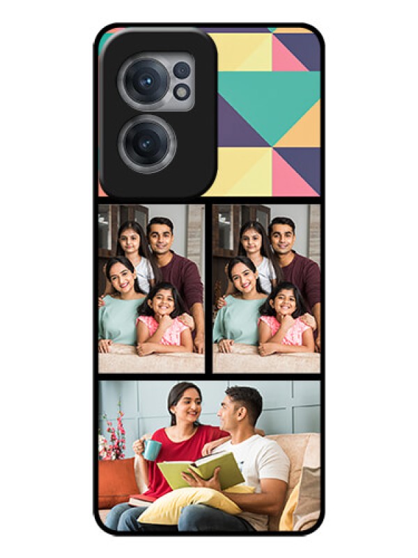 Custom OnePlus Nord CE 2 5G Custom Glass Phone Case - Bulk Pic Upload Design