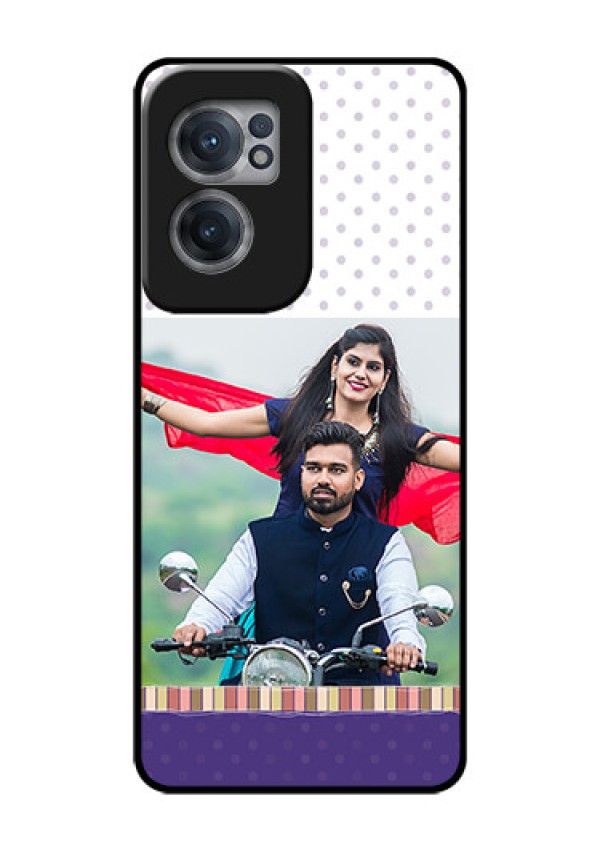 OnePlus Nord CE 2 5G Photo Printing on Glass Case - Cute Family Design
