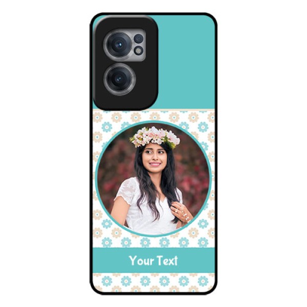 OnePlus Nord CE 2 5G Custom Glass Mobile Case - Beautiful Flowers Design