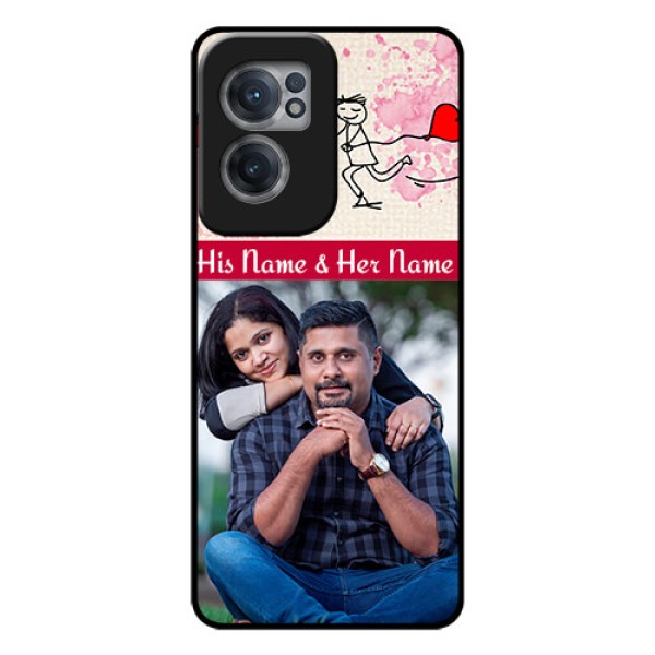OnePlus Nord CE 2 5G Photo Printing on Glass Case - You and Me Case Design