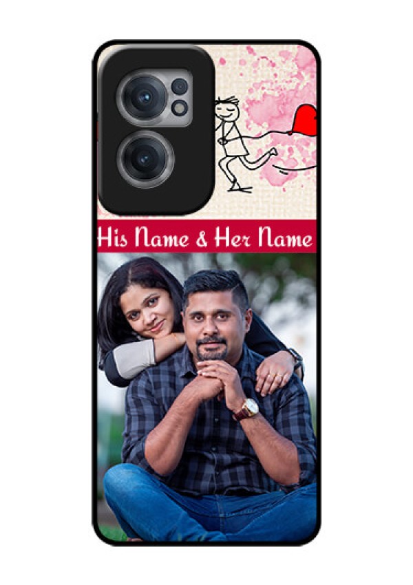 OnePlus Nord CE 2 5G Photo Printing on Glass Case - You and Me Case Design