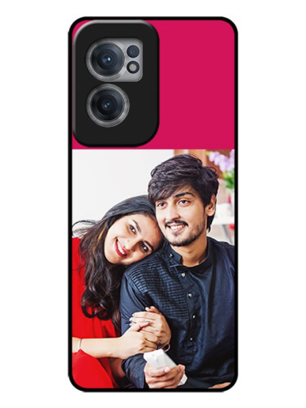 Custom OnePlus Nord CE 2 5G Custom Glass Mobile Case - Anniversary Cover Design