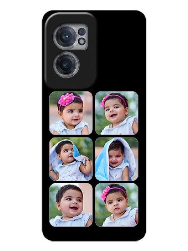 Custom OnePlus Nord CE 2 5G Photo Printing on Glass Case - Multiple Pictures Design