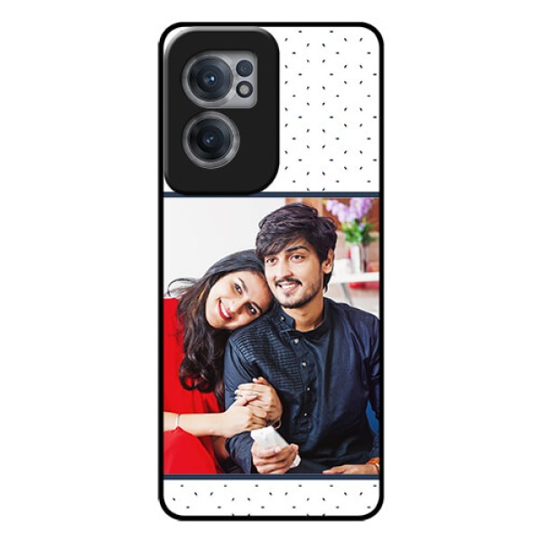 OnePlus Nord CE 2 5G Personalized Glass Phone Case - Premium Dot Design
