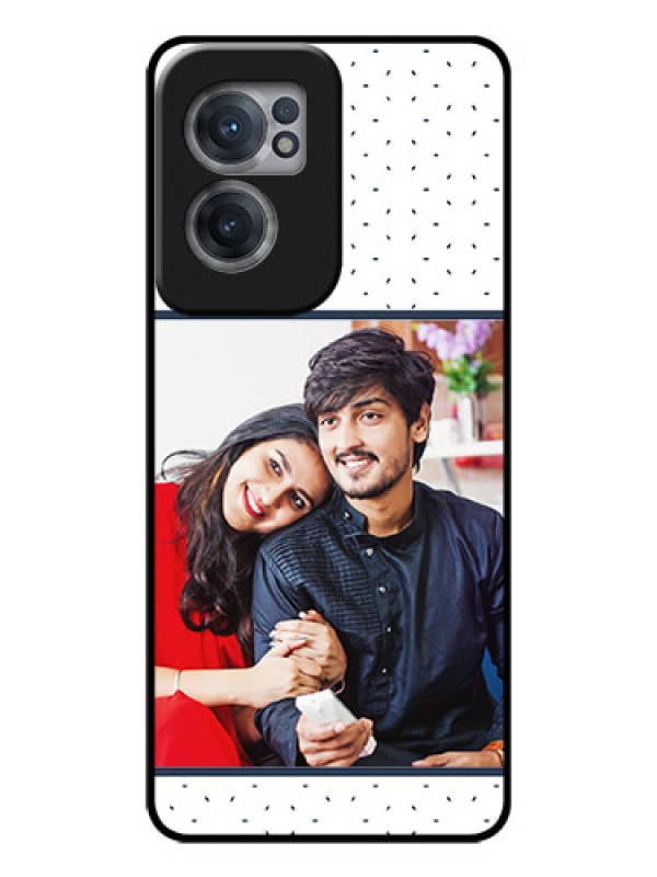Custom OnePlus Nord CE 2 5G Personalized Glass Phone Case - Premium Dot Design