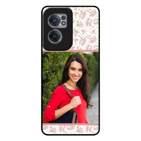 OnePlus Nord CE 2 5G Custom Glass Phone Case - Premium Floral Design