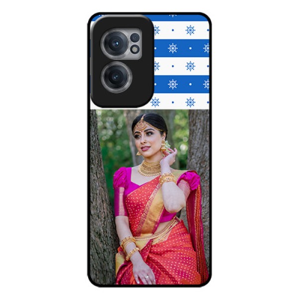 OnePlus Nord CE 2 5G Photo Printing on Glass Case - Snow Pattern Design