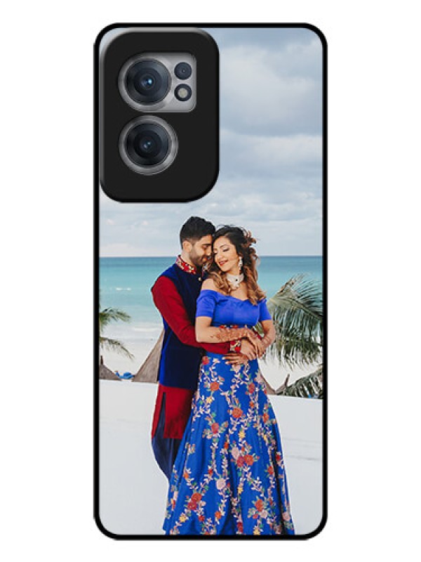 Custom OnePlus Nord CE 2 5G Photo Printing on Glass Case - Upload Full Picture Design