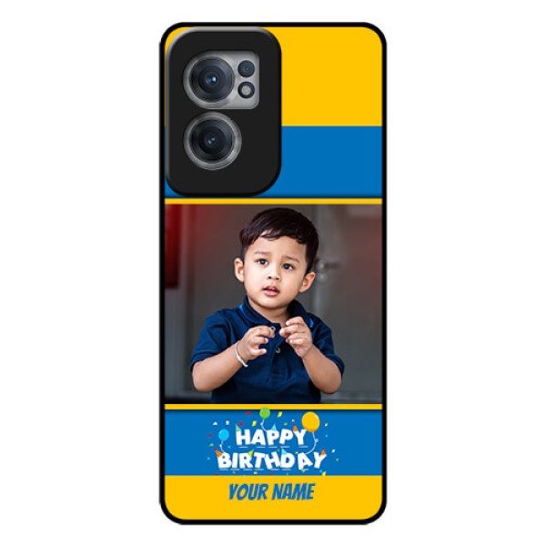 OnePlus Nord CE 2 5G Custom Glass Mobile Case - Birthday Wishes Design OnePlus Nord CE 2 5G Custom Glass Mobile Case - Birthday Wishes Design