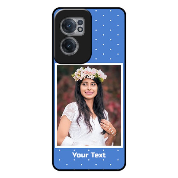 OnePlus Nord CE 2 5G Photo Printing on Glass Case - Polka dots design