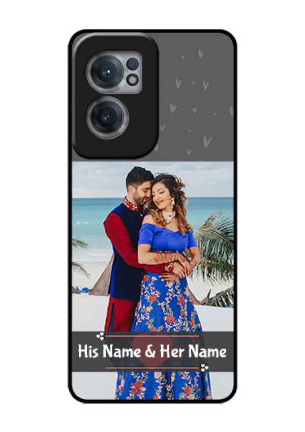 OnePlus Nord CE 2 5G Custom Glass Mobile Case - Buy Love Design with Photo Online