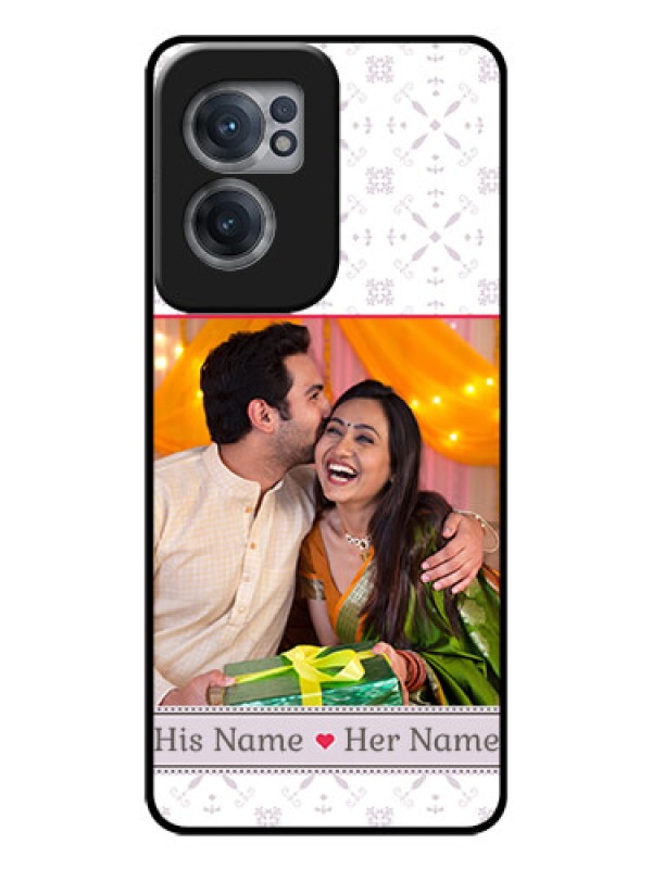 Custom OnePlus Nord CE 2 5G Custom Glass Mobile Case - with Photo and Ethnic Design