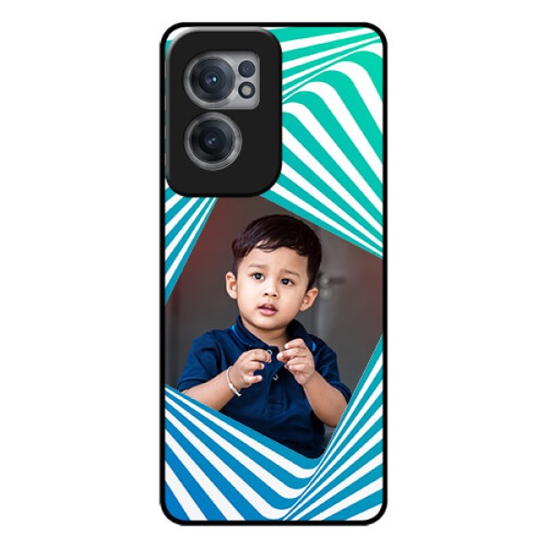 OnePlus Nord CE 2 5G Personalized Glass Phone Case - Abstract Spiral Design OnePlus Nord CE 2 5G Personalized Glass Phone Case - Abstract Spiral Design