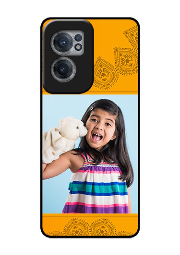 OnePlus Nord CE 2 5G Personalized Glass Phone Case - Photo Wedding Design