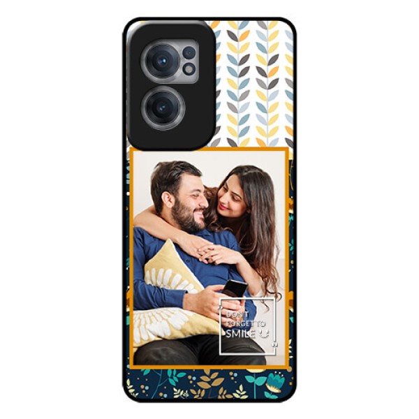 OnePlus Nord CE 2 5G Custom Glass Mobile Case - Pattern Design