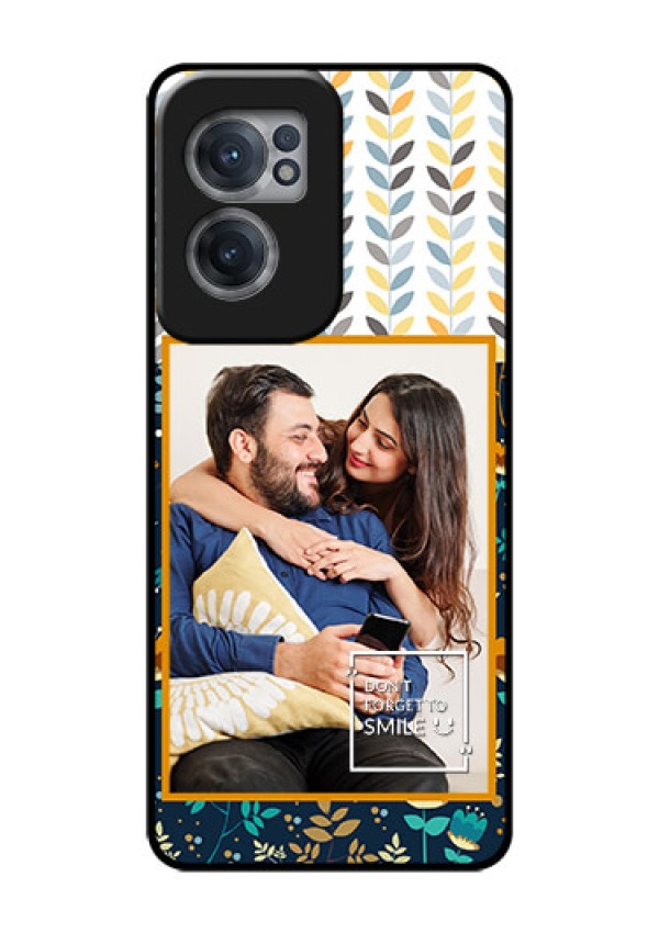 OnePlus Nord CE 2 5G Custom Glass Mobile Case - Pattern Design
