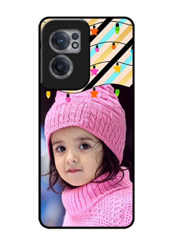 OnePlus Nord CE 2 5G Custom Glass Mobile Case - Lights Hanging Design