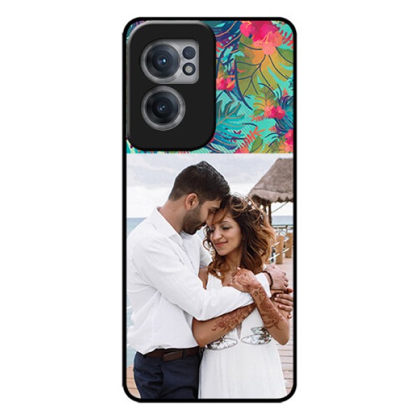 OnePlus Nord CE 2 5G Photo Printing on Glass Case - Watercolor Floral Design OnePlus Nord CE 2 5G Photo Printing on Glass Case - Watercolor Floral Design