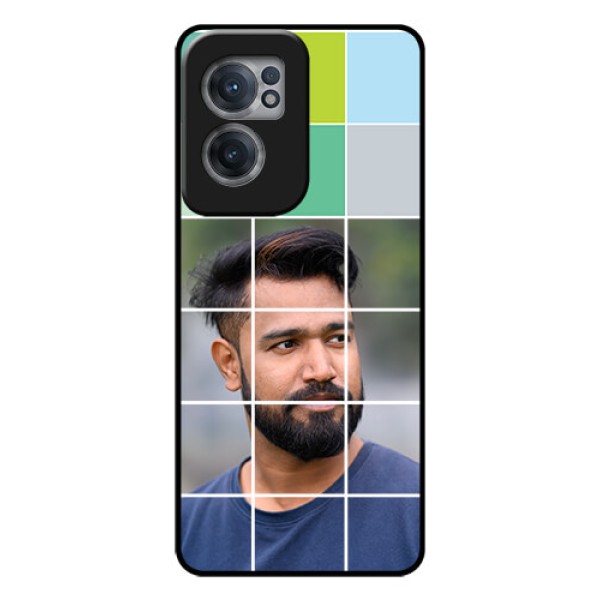 OnePlus Nord CE 2 5G Photo Printing on Glass Case - with white box pattern OnePlus Nord CE 2 5G Photo Printing on Glass Case - with white box pattern