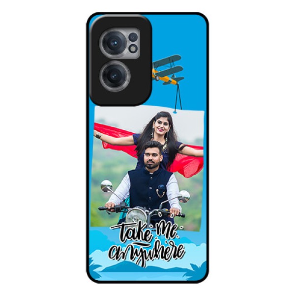OnePlus Nord CE 2 5G Custom Glass Mobile Case - Traveller Design