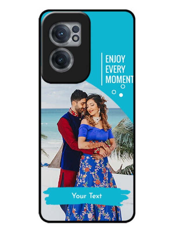 Custom OnePlus Nord CE 2 5G Custom Glass Mobile Case - Happy Moment Design
