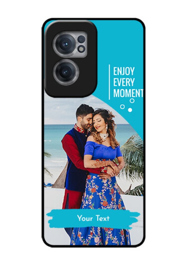 OnePlus Nord CE 2 5G Custom Glass Mobile Case - Happy Moment Design
